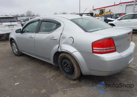 2010 Dodge Avenger Sxt z USA, uszkodzony, nr VIN 1B3CC4FB8AN225776